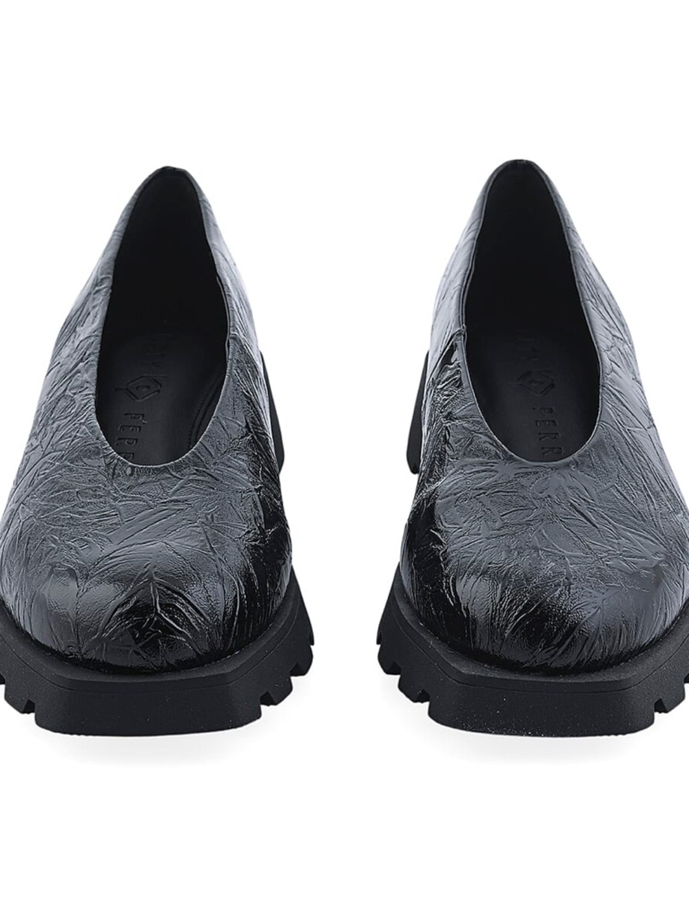 Katy Perry Collections Women's 8.5 The Darling Slip On Black Loafers patten NEW - Picture 5 of 10